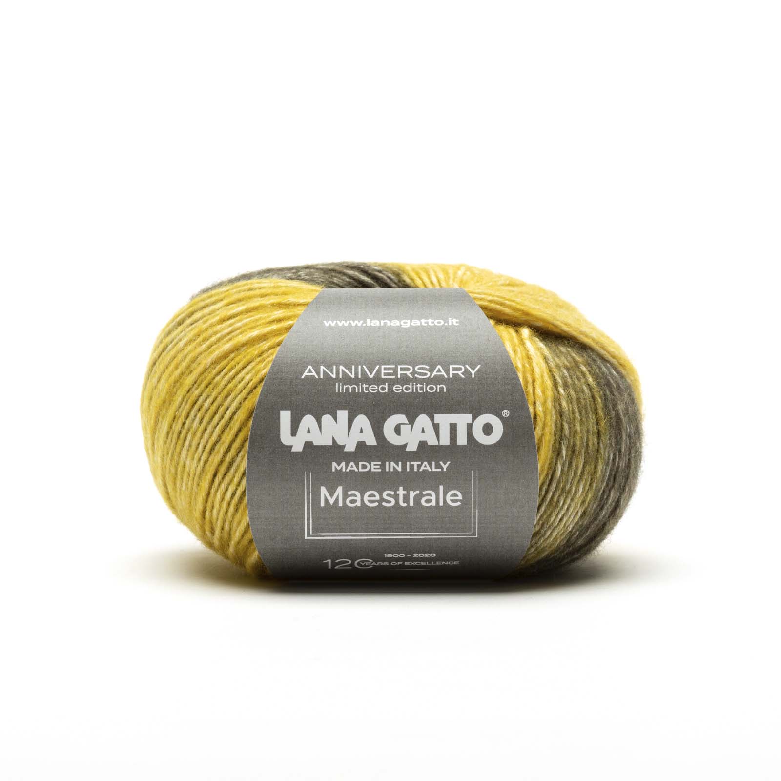 gomitolo di lana-cotone “Maestrale” ANNIVERSARY Limited Edition, Lana Gatto