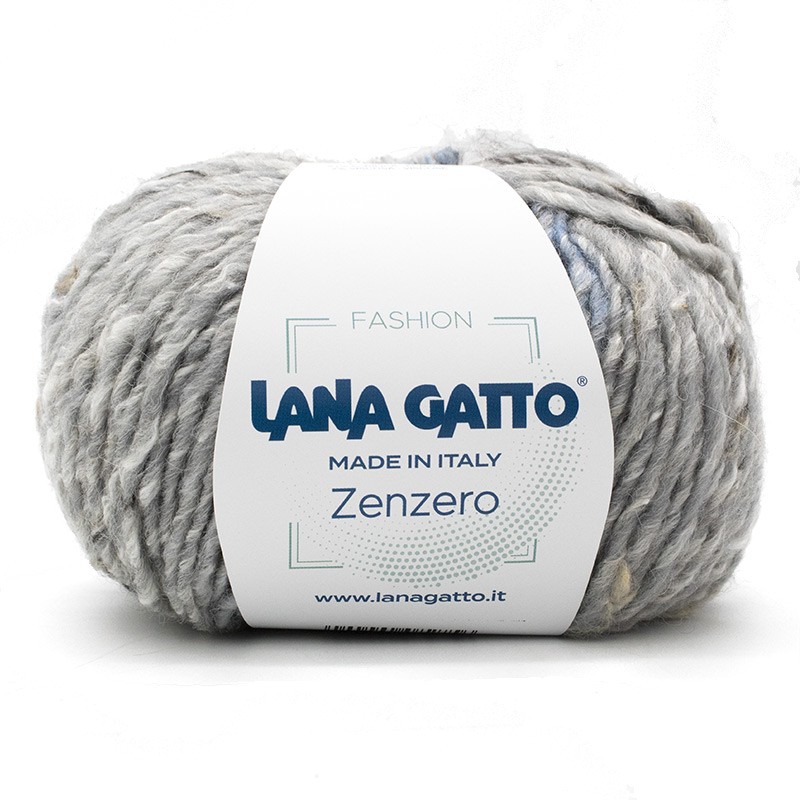 Gomitolo di lana “Zenzero”, Lana Gatto
